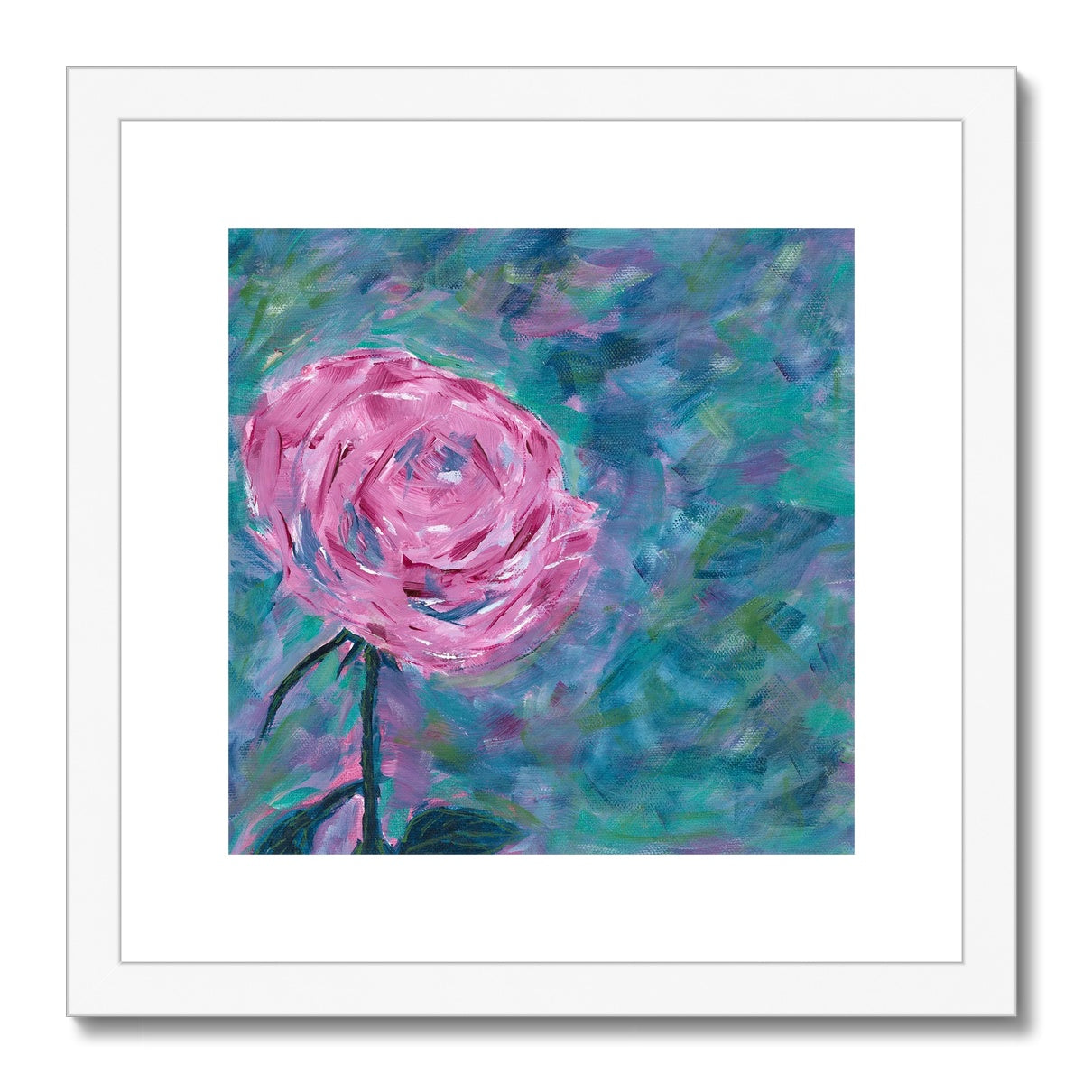 Rose Of Sharon Framed & Mounted Print