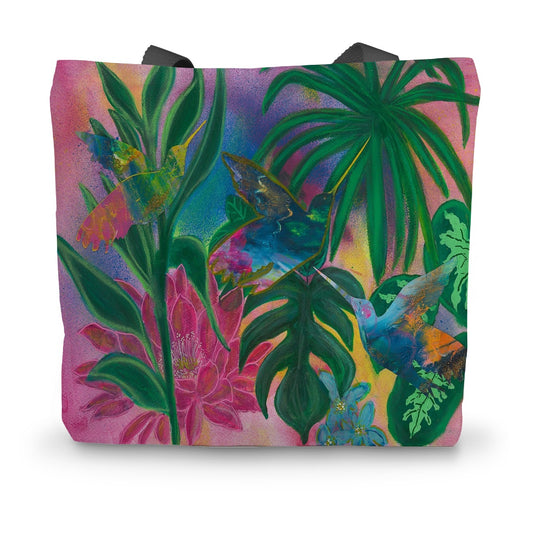 So Tropical Canvas Tote Bag