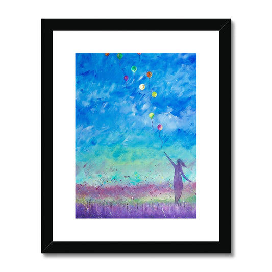 Letting go Framed & Mounted Print