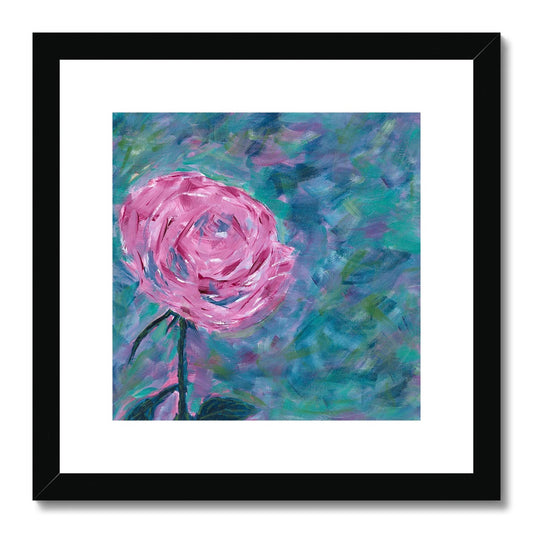 Rose Of Sharon Framed & Mounted Print